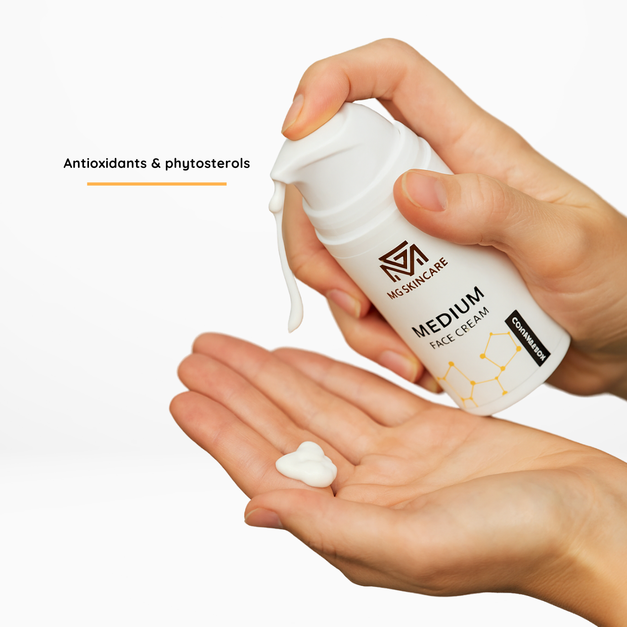 Medium Face Cream with Retinol - Vita C & Hyaluronic Acid