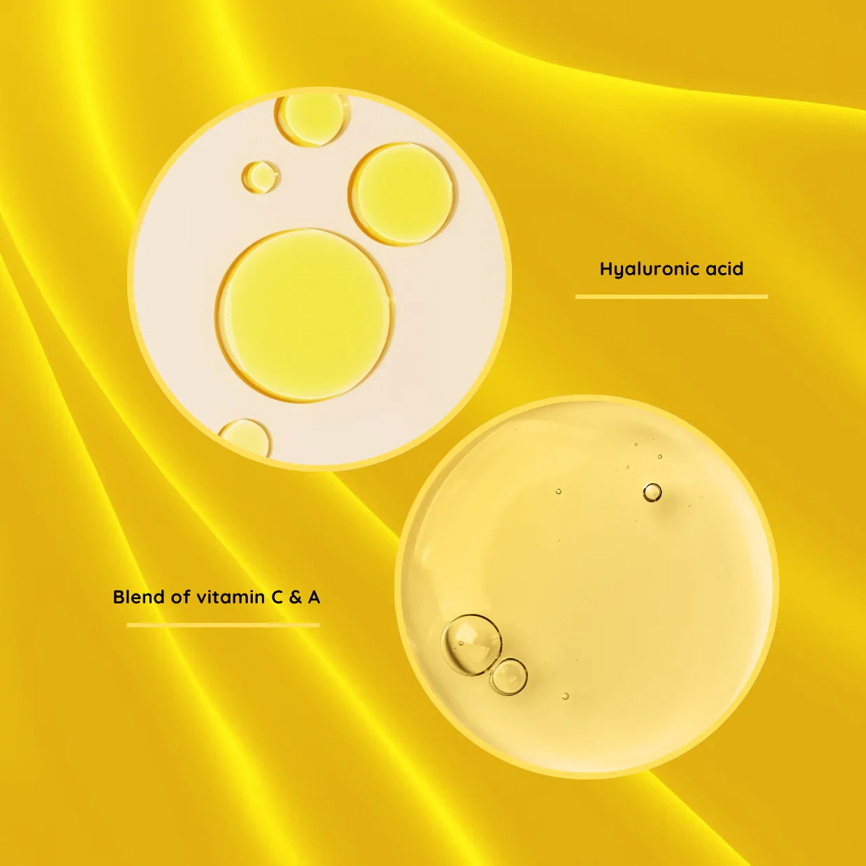 RADIANCE SERUM WITH PLANT BASED VITAMIN C & A + HYALURONIC ACID.