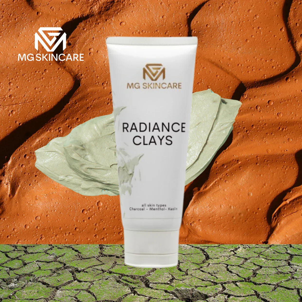 RADIANCE CLAYS - 3 in 1 ( CLEANSER - EXFOLIATOR + MASK )