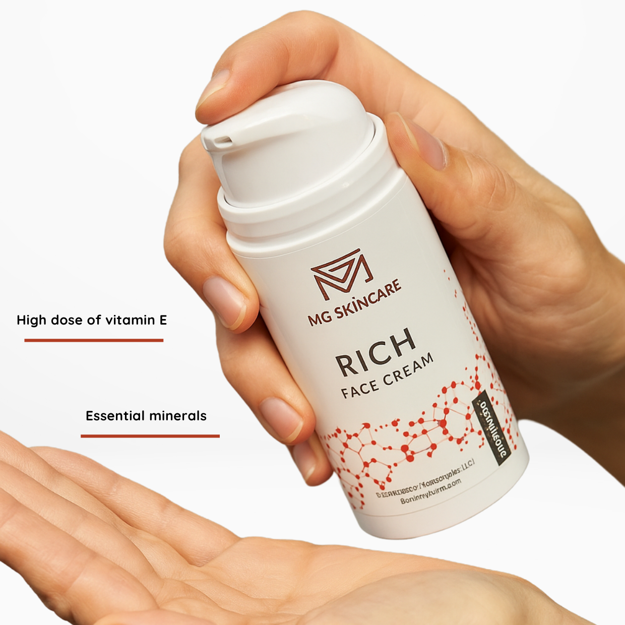Rich Face Cream with B3 - Niacinamide - Avena Oil & Healing Oils
