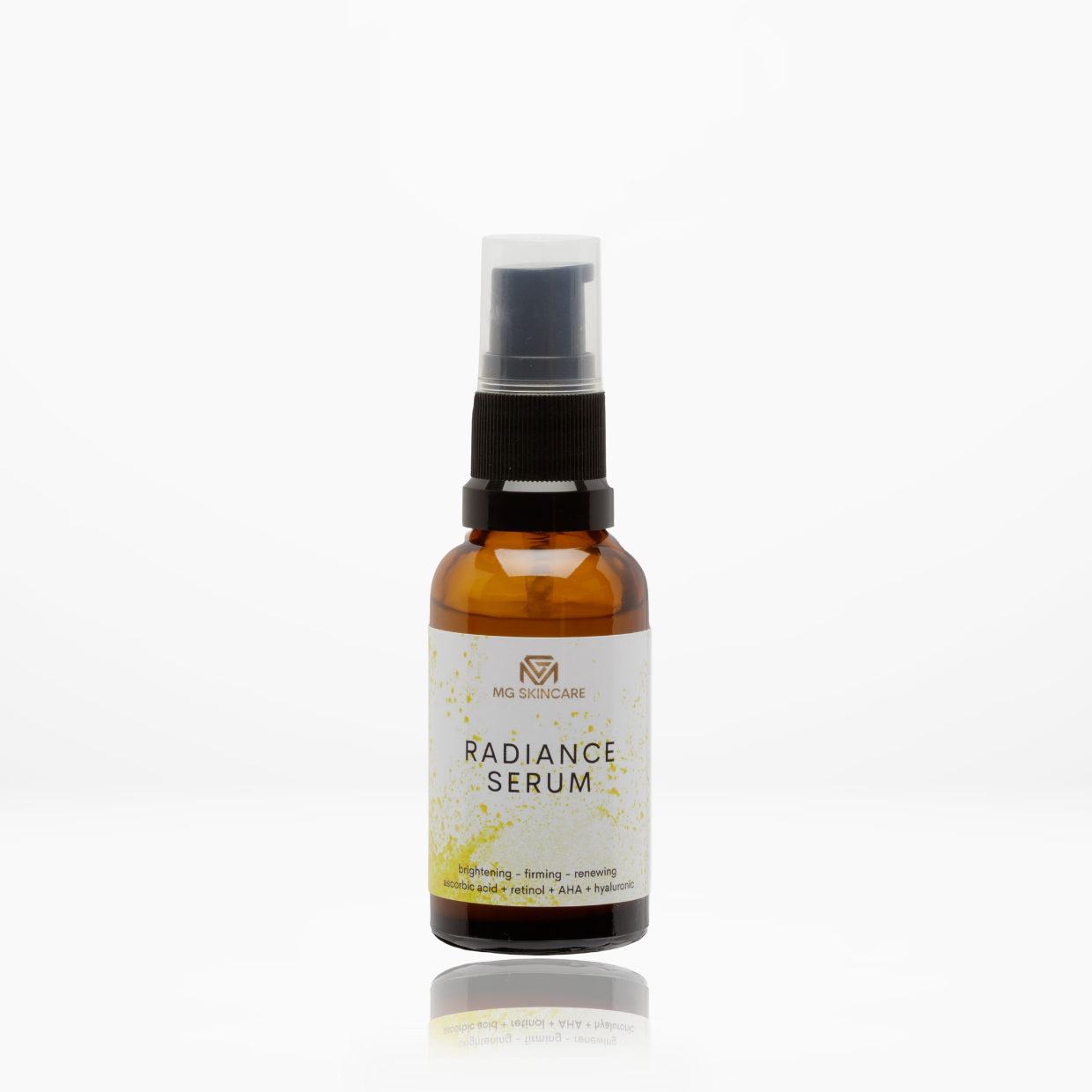 RADIANCE SERUM. Retinol - Ascorbic Acid - Fruit Acids & Hyaluronic Acid