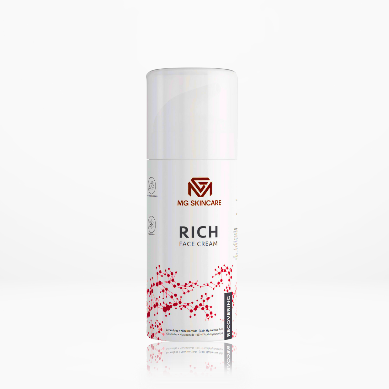 Rich Face Cream with B3 - Niacinamide - Avena Oil & Healing Oils