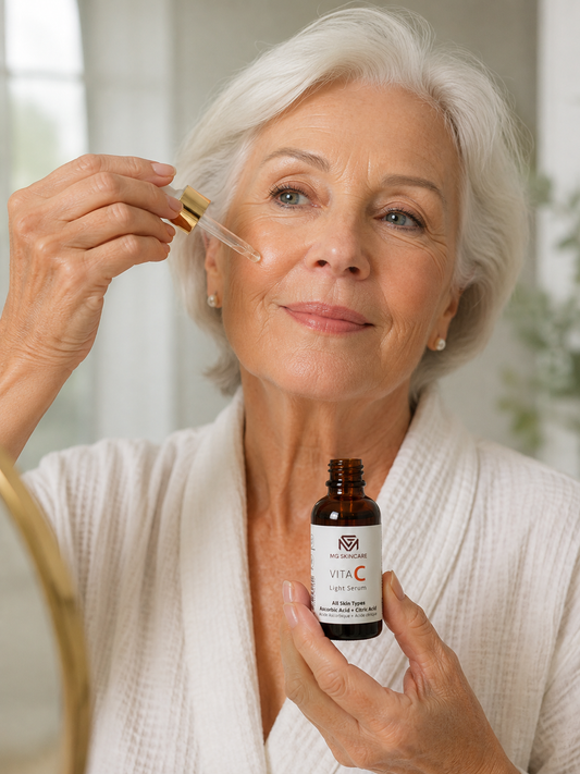 Fight Hyperpigmentation & Signs of Aging with MG Medium Face Cream