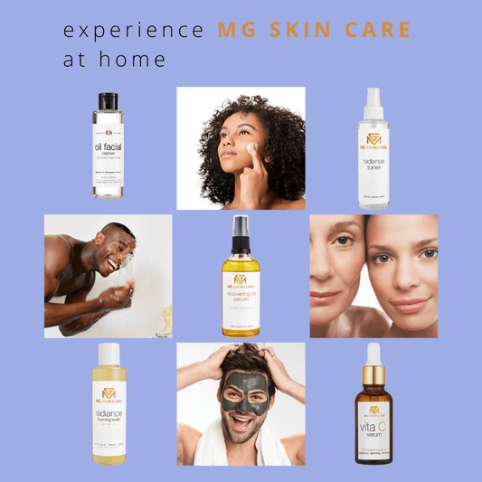 We have an amazing skincare line range made in London, by an independent factory. All our products have been formulated and designed by Manuel Guerra.