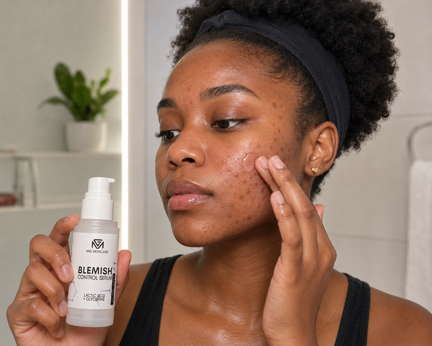 LACTIC ACID SERUM/BLEMISH CONTRO SERUM WITH LACTIC ACID.