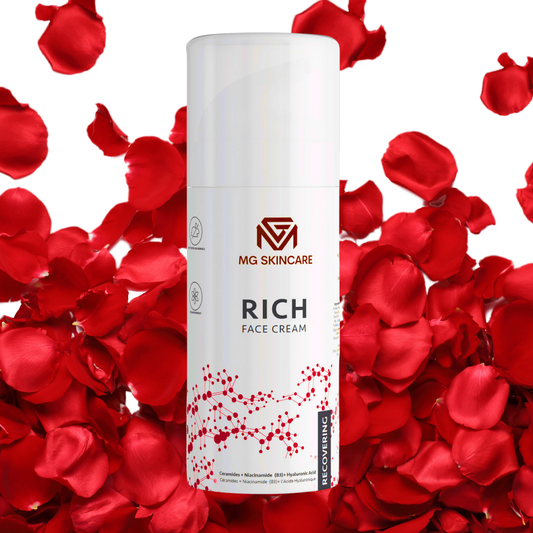 Rich Face Cream with B3 - Niacinamide - Avena Oil & Healing Oils