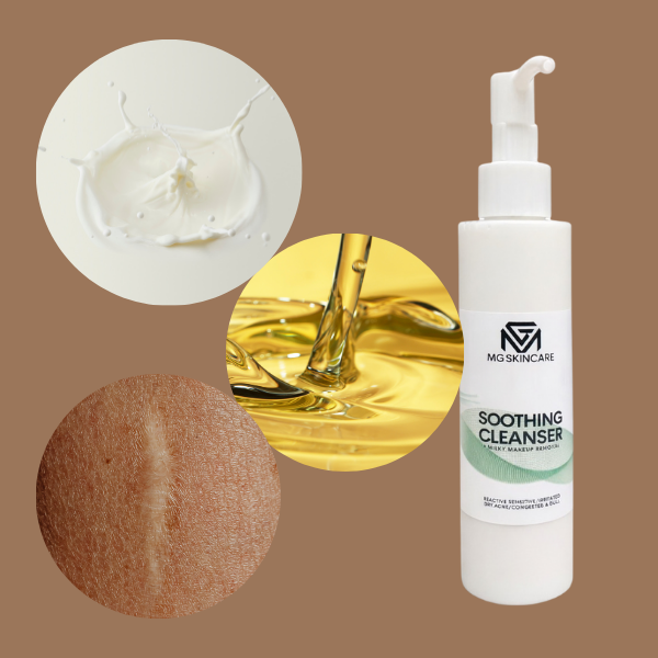 SOOTHING MILKY CLEANSER - FACE & EYES MAKEUP REMOVAL/CLEANSER