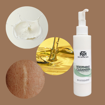 SOOTHING MILKY CLEANSER - FACE & EYES MAKEUP REMOVAL/CLEANSER