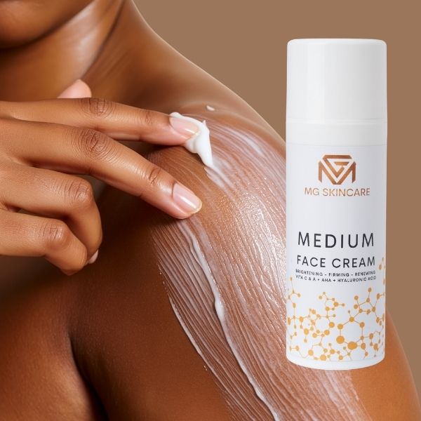 Best Medium Face Cream in UK | Medium Skin Cream in UK – MG Skincare