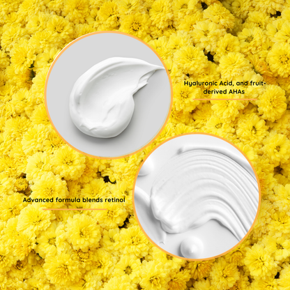 Medium Face Cream with Retinol - Vita C & Hyaluronic Acid