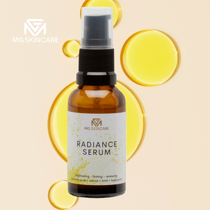 RADIANCE SERUM.  Retinol - Ascorbic Acid - Fruit Acids & Hyaluronic Acid