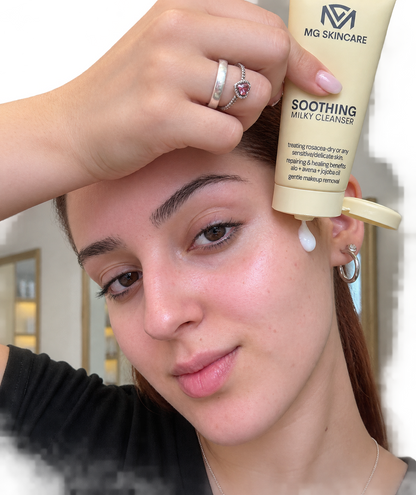 SOOTHING MILKY CLEANSER - FACE & EYES MAKEUP REMOVAL/CLEANSER
