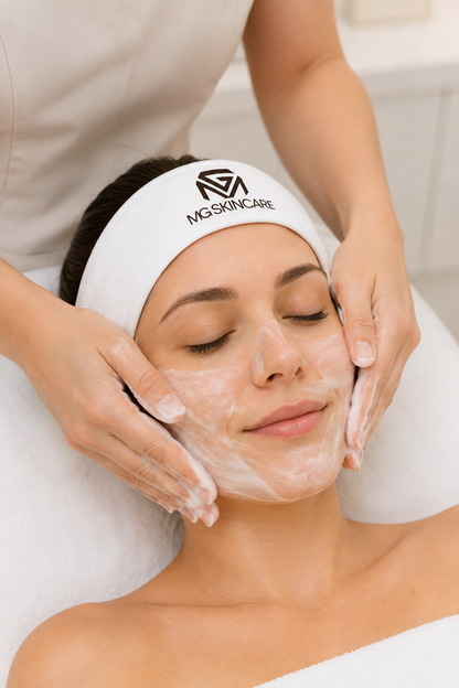 DEEP CLEANSING FACIALS WITH FACE MASSAGES.