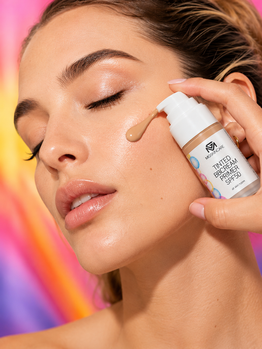 TINTED BB CREAM + PRIMER SPF50