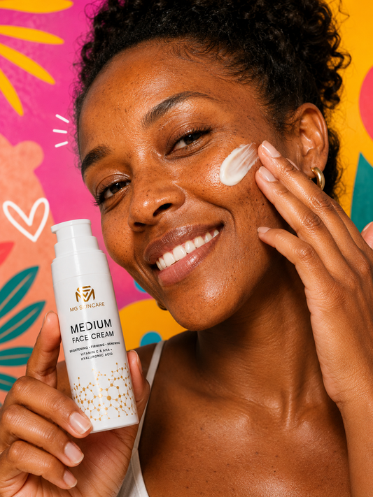 MEDIUM FACE CREAM RETINOL - Advanced Retinol Renewal system.