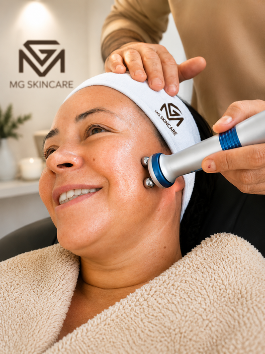 ANTI AGING FACIALS USING RADIO FREQUENCY & OTHER FACE MACHINES.