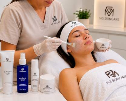 DEEP CLEANSING FACIALS WITH FACE MASSAGES.