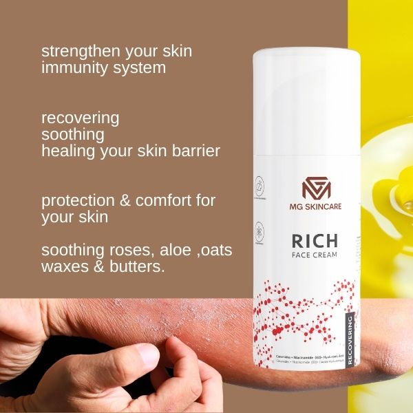RICH FACE CREAM TREATING AGING.DAMAGED & ROSACEA.