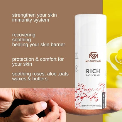 RICH FACE CREAM TREATING AGING.DAMAGED & ROSACEA.