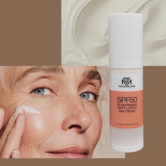 SPF50 MATT LOTION. WITH NOT WHITE CAST. IDEAL FOR DARK SKIN TONES.