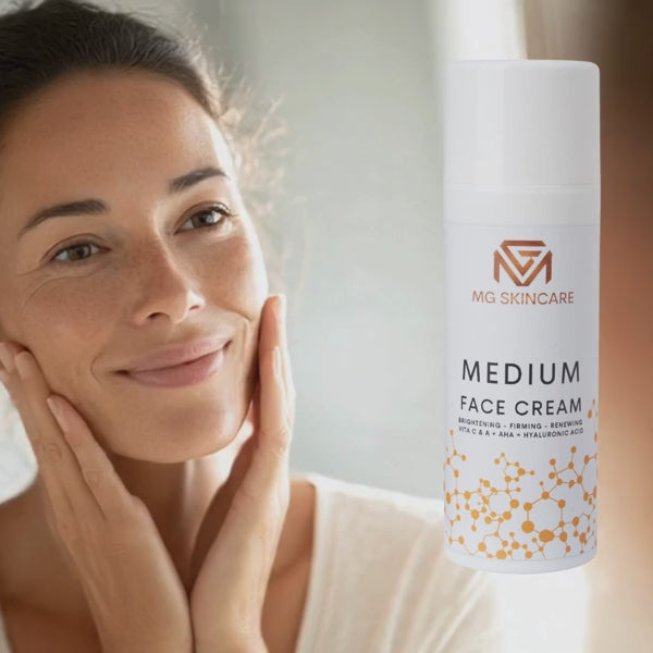 Best Medium Face Cream in UK | Medium Skin Cream in UK – MG Skincare