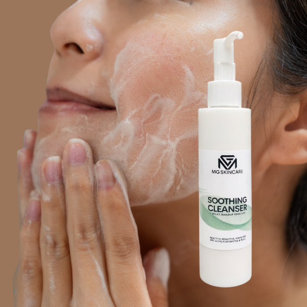 SOOTHING MILKY CLEANSER - FACE & EYES MAKEUP REMOVAL/CLEANSER