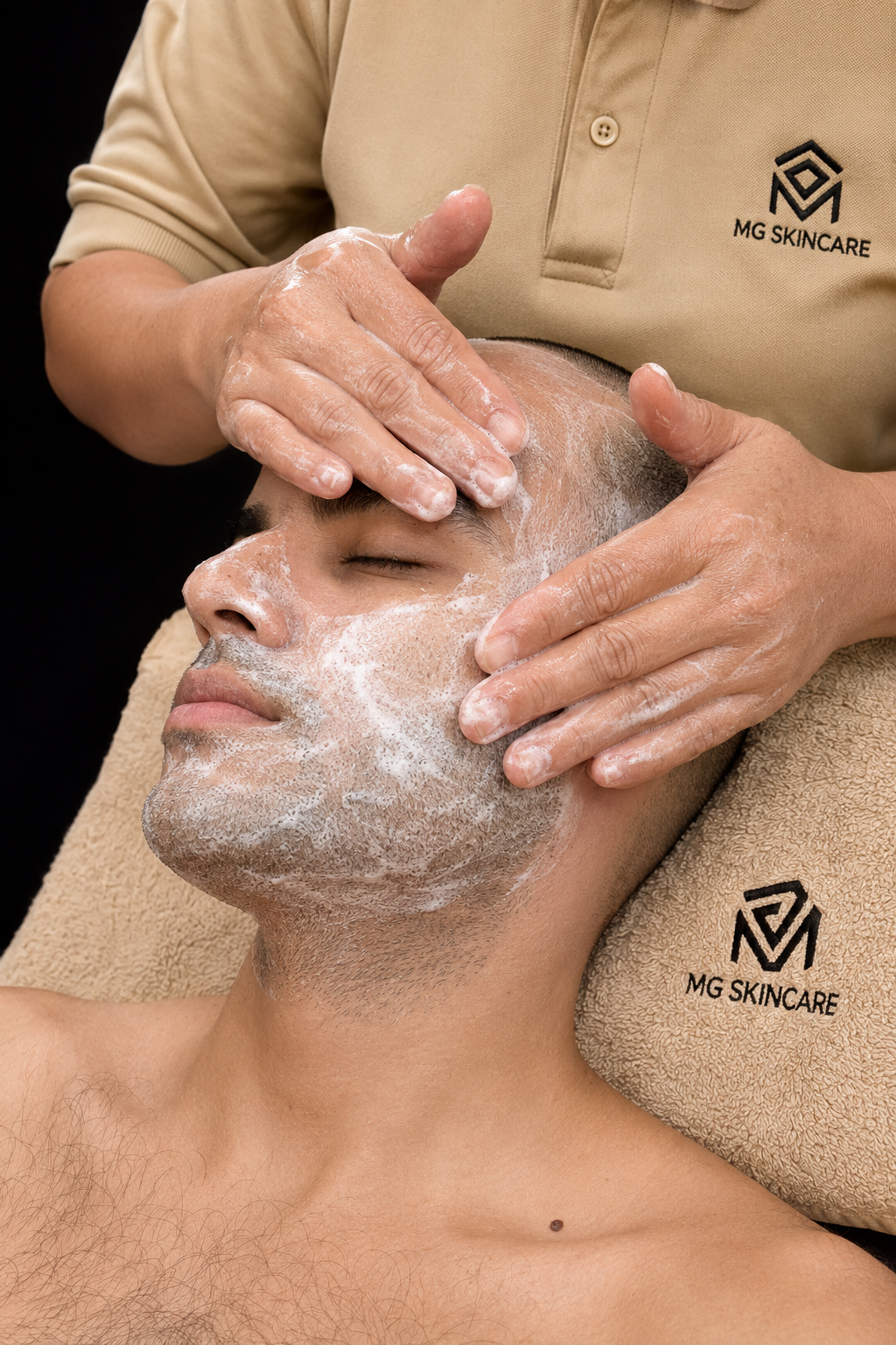 DEEP CLEANSING FACIALS WITH FACE MASSAGES.